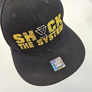 WWE Wrestling Undisputed Era SHOCK THE SYSTEM Snapback Hat Cap One Size